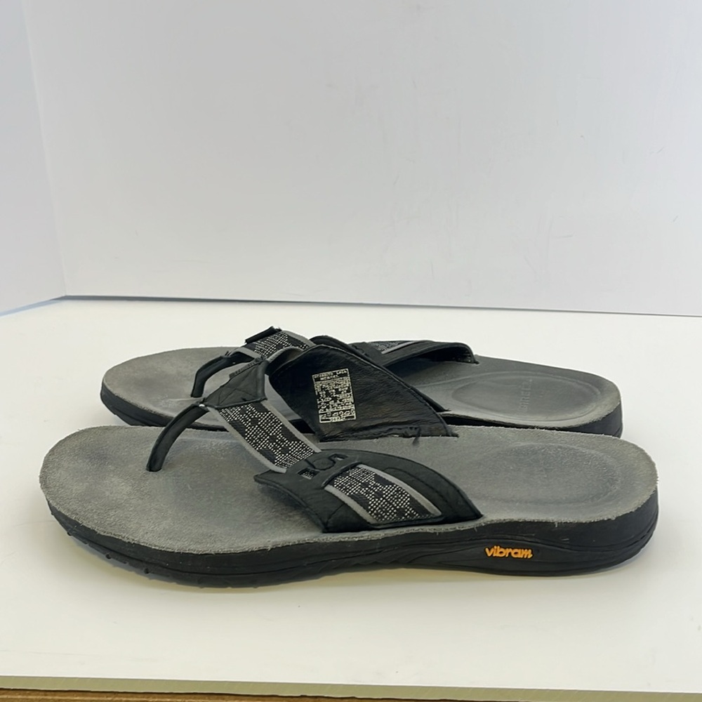 Merrell Rosarita Black & Gray Flip Flop Sandals - Men’s Size 13 - Picture 3 of 15